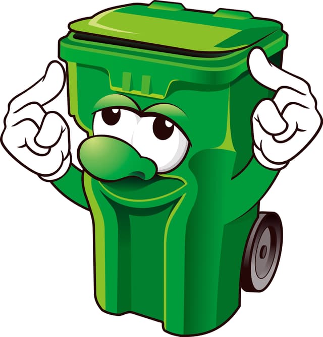 DI Garbologist mascot